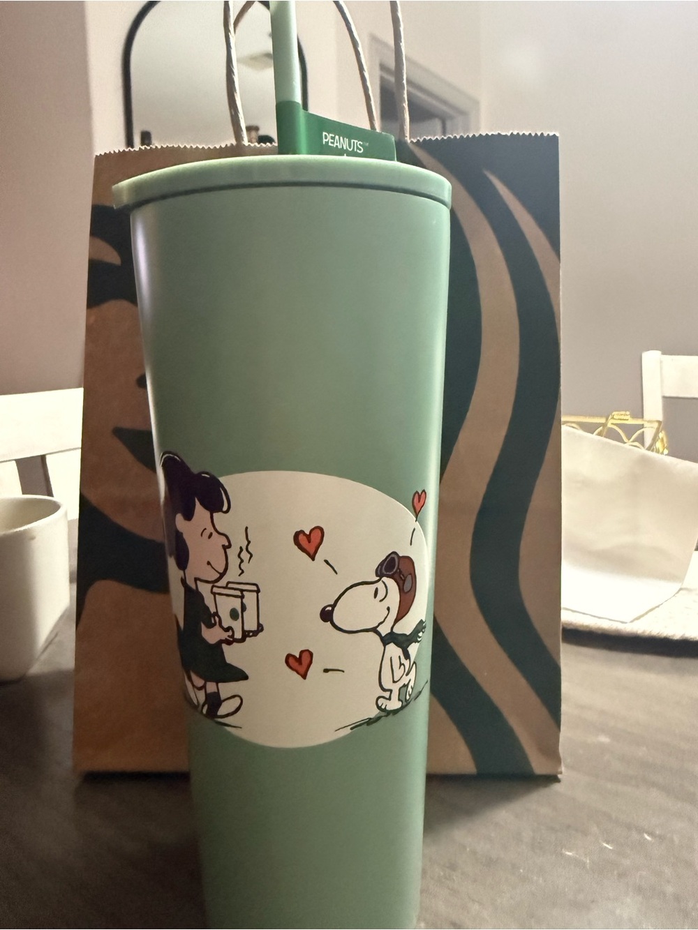 Starbucks x Peanuts Snoopy Lucy SMAK Tumbler 24oz 2026 NEW